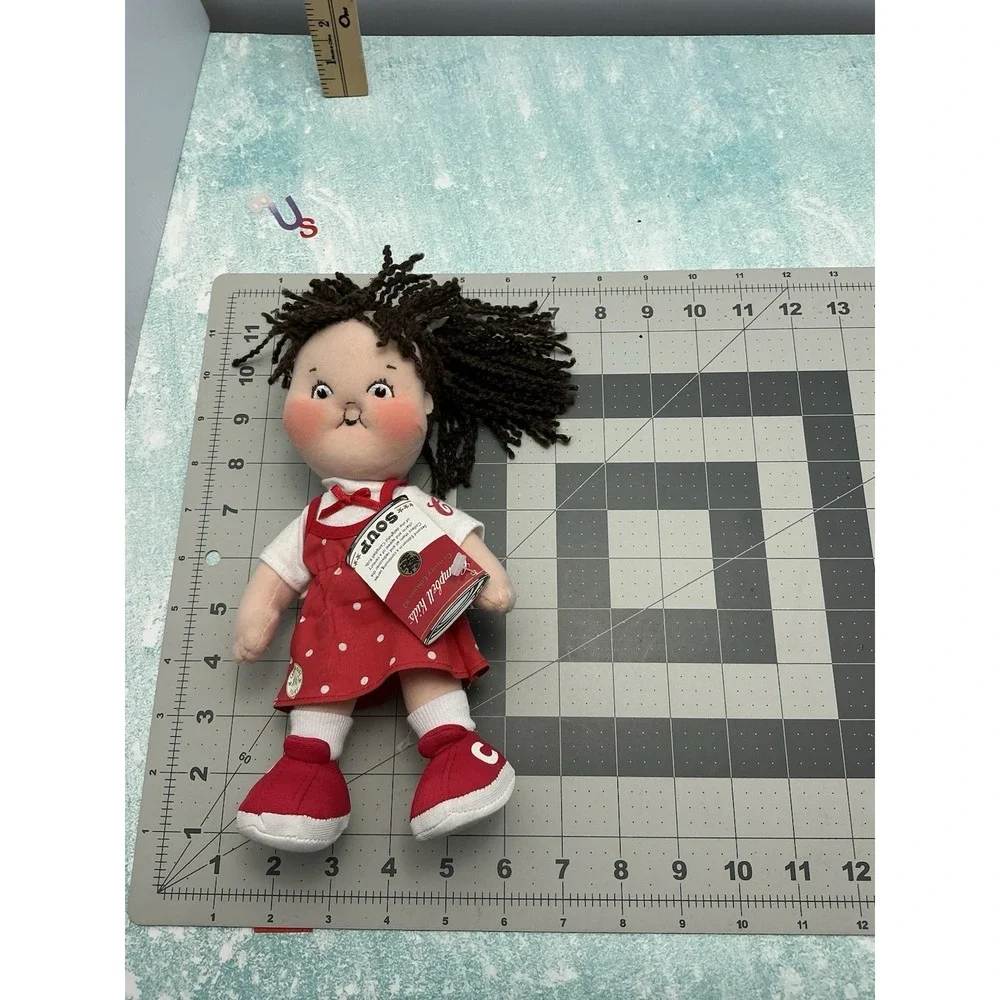 NWT Campbell Soup Collectible Plush Kids Doll Girl Century Edition 100 Years 9